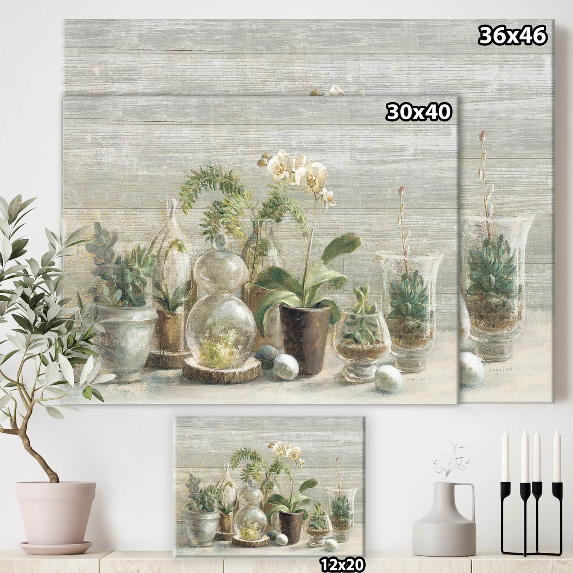 Designart - Composition of Orchids
